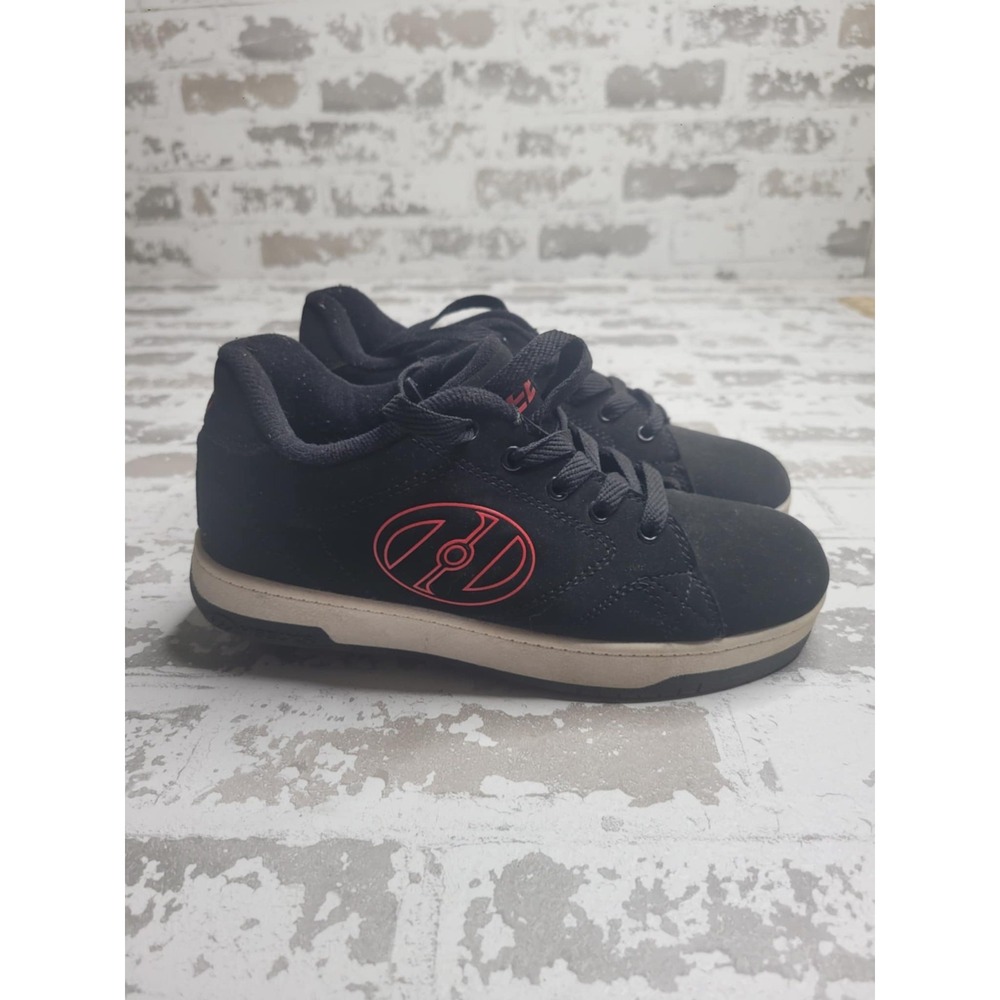 Heelys Voyager Skate Shoes Black‎ Red Youth Size 6 - Picture 7 of 8
